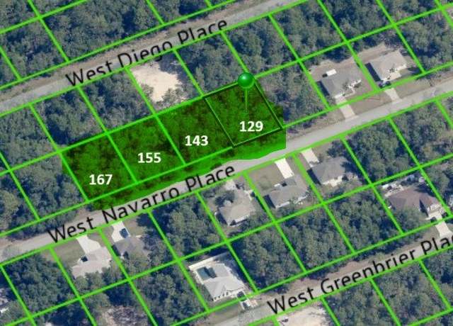 Property at 155 W Navarro Pl, Citrus Springs, FL 34434