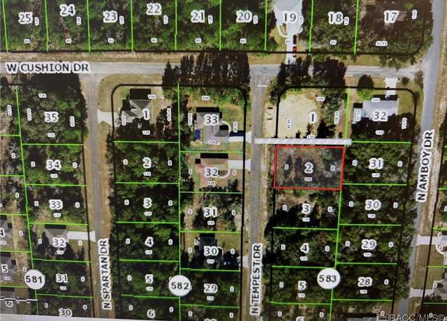 Property at 8957 N Tempest Dr, Citrus Springs, FL 34433