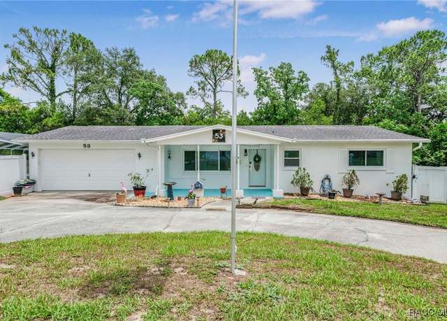 Property at 53 S Columbus St, Beverly Hills, FL 34465, 3 beds, 2 baths