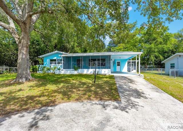 Property at 7 N Adams St, Beverly Hills, FL 34465, 2 beds, 1 bath