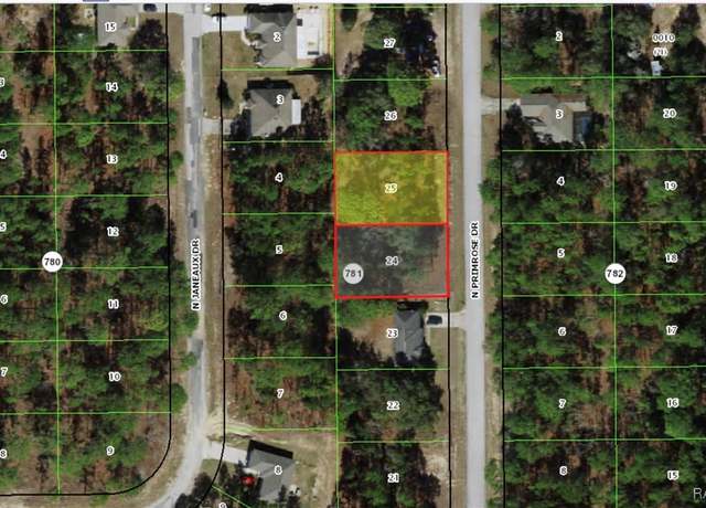 Property at 7788 & 7770 N Primrose Dr, Citrus Springs, FL 34434