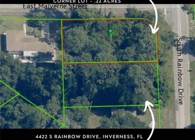 Property at 4410 S Rainbow Dr, Inverness, FL 34452