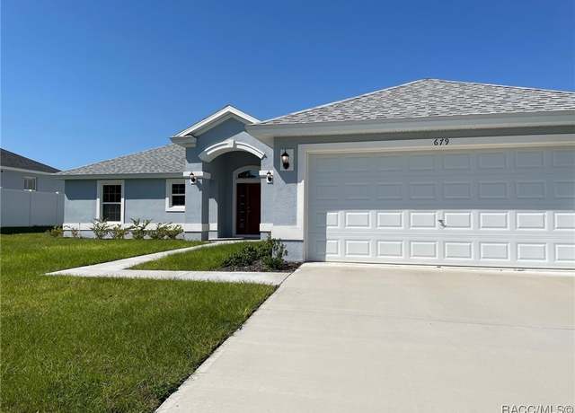 Property at 679 W Walkertown Dr, Citrus Springs, FL 34434, 3 beds, 2 baths