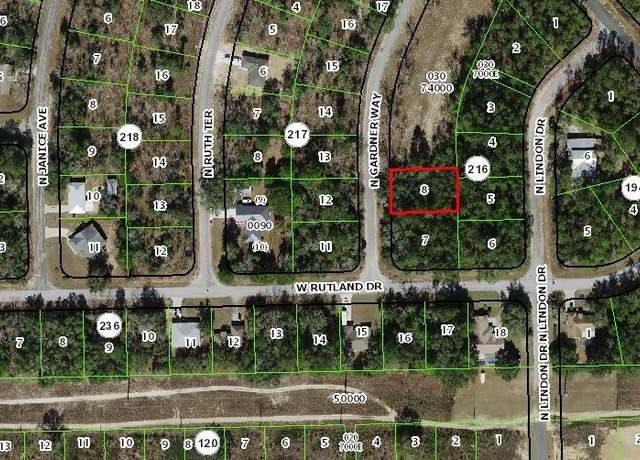 Property at 10051 N Gardner Way, Citrus Springs, FL 34434