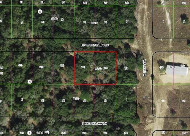 Property at 2110 E Fox Crossing Ln, Inverness, FL 34453