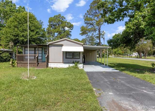 Property at 7080 S Sesame Street Ter, Homosassa, FL 34446, 2 beds, 1 bath