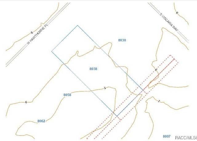 Property at 8038 W Hawthorne Pl, Homosassa, FL 34448