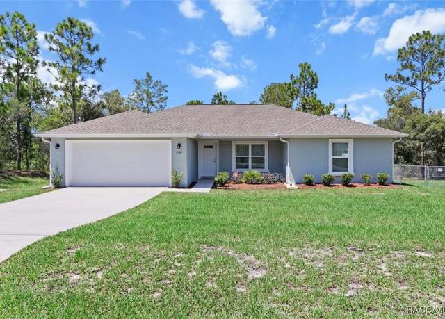 Property at 2509 W Chamberlain St, Citrus Springs, FL 34434, 4 beds, 2 baths