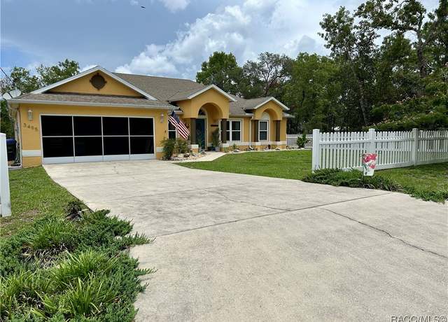 Property at 3495 W Wilburton Dr, Citrus Springs, FL 34433, 4 beds, 2 baths
