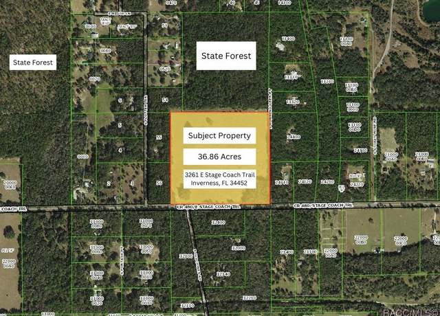 Property at 3261 E Stage Coach Trl, Inverness, FL 34452