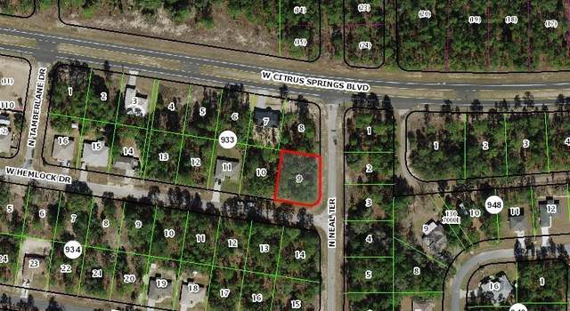 Photo of 805 W Hemlock Dr, Citrus Springs, FL 34434