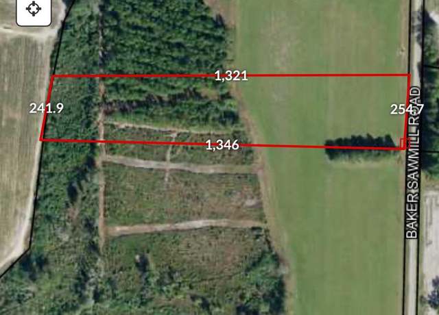 Property at none Baker Sawmill Rd, Lenox, GA 31637