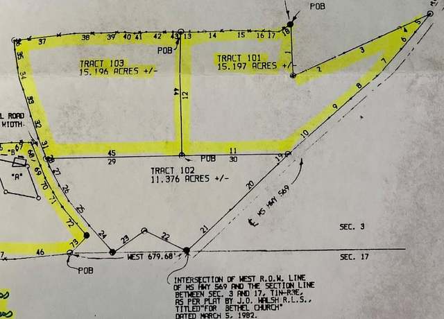 Property at 0 Hwy 569 (tract 103), Liberty, MS 39645