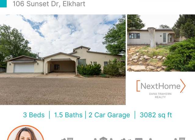 Property at 106 Sunset Dr, Elkhart, KS 67950, 3 beds, 1.5 baths