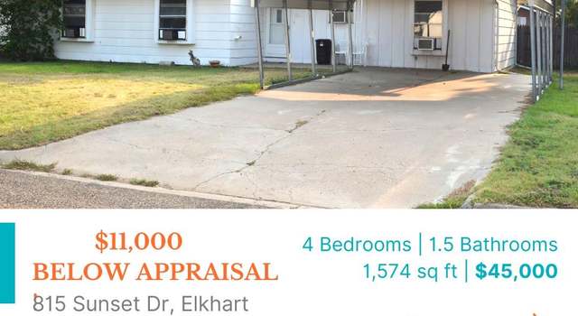 Photo of 815 Sunset Dr, Elkhart, KS 67950