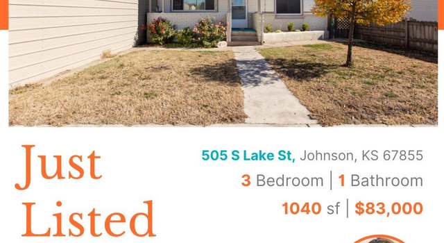 Photo of 505 S Lake St, Johnson, KS 67855