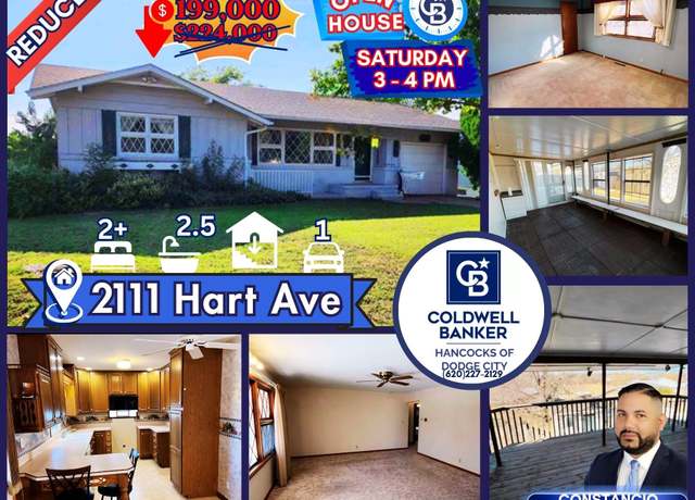 Property at 2111 Hart Ave, Dodge City, KS 67801, 2 beds, 2 baths