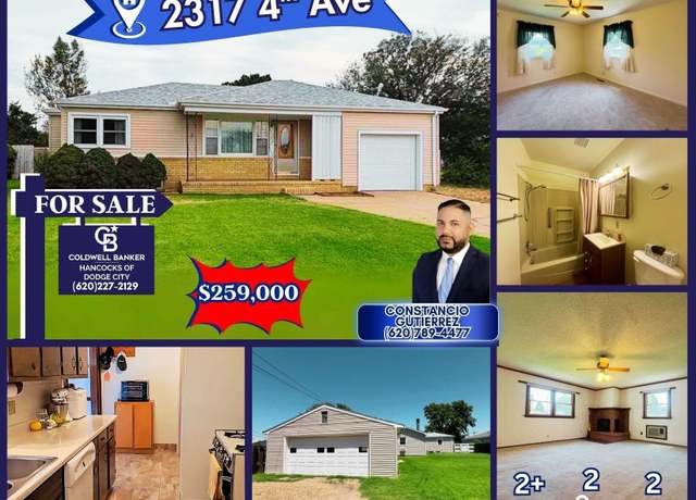 Property at 107 University Dr, Dodge City, KS 67801, 3 beds, 2 baths