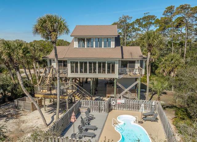 Property at 1900 Coral Reef Rd, St. George Island, FL 32328, 3 beds, 3 baths