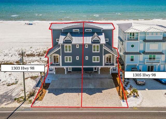 Property at 1305 Hwy 98 #2, Mexico Beach, FL 32456, 5 beds, 4 baths