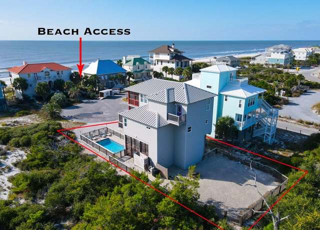 Property at 110 Beach To Bay Dr, Cape San Blas, FL 32456, 4 beds, 4 baths