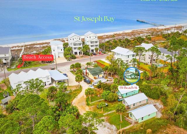 Property at 151 Beach St, Port St. Joe, FL 32456, 1 bed, 1 bath