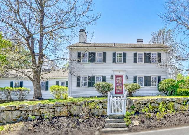 Property at 360 Dover Rd, Westwood, MA 02090, 6 beds, 3.5 baths