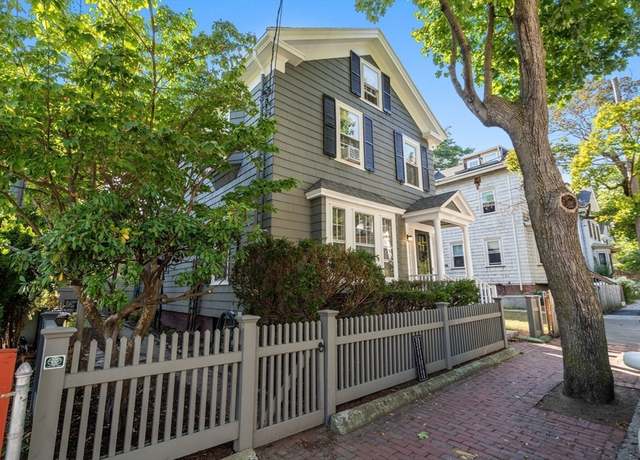 Property at 6 Perry St, Cambridge, MA 02139, 3 beds, 1.5 baths