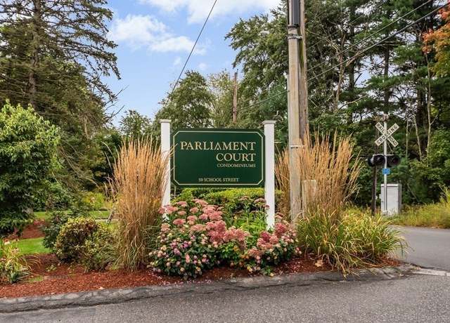 Property at 59 School St Unit B8, Northborough, MA 01532, 2 beds, 1 bath