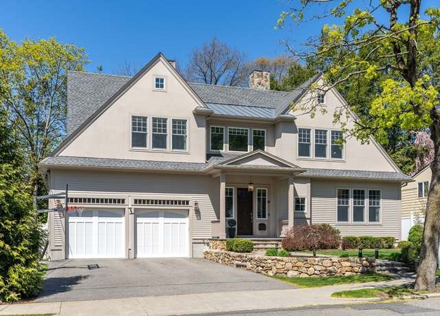 Property at 69 Clifton Rd, Newton, MA 02459, 5 beds, 4.5 baths