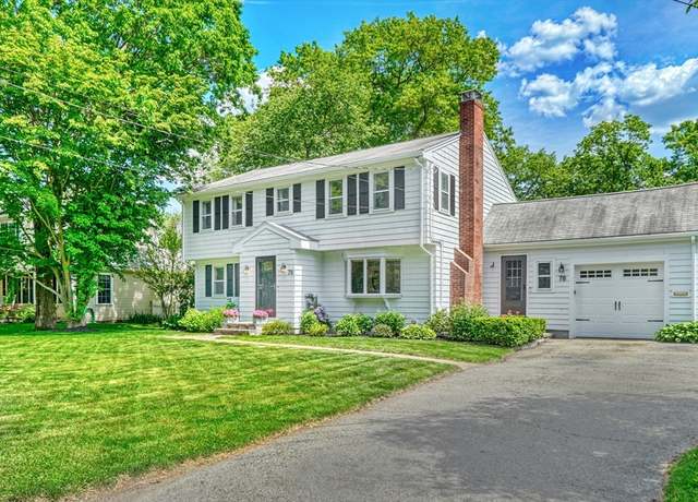 Property at 78 Croft Regis Rd, Westwood, MA 02090, 5 beds, 2 baths