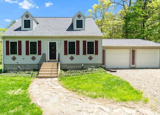 Property at 24 Mill Rd, North Brookfield, MA 01535, 3 beds, 1.5 baths
