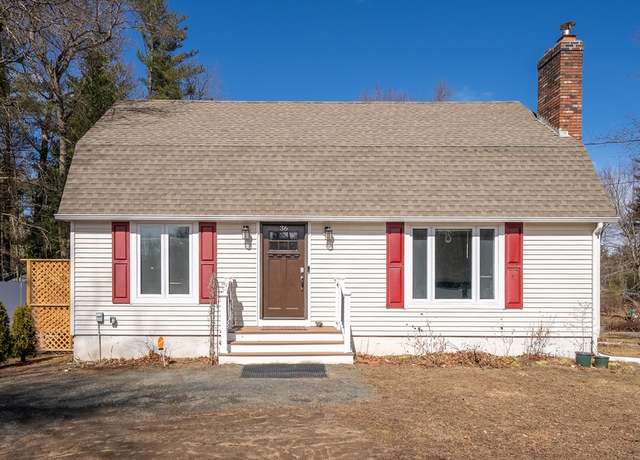 Property at 36 Bennett Rd, Westfield, MA 01085, 4 beds, 1.5 baths