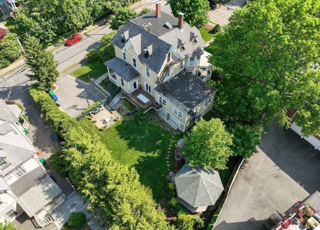 Property at 327 Franklin St, Newton, MA 02458, 7 beds, 4.5 baths