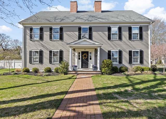 Property at 50 Pleasant St, Hingham, MA 02043, 4 beds, 3.5 baths