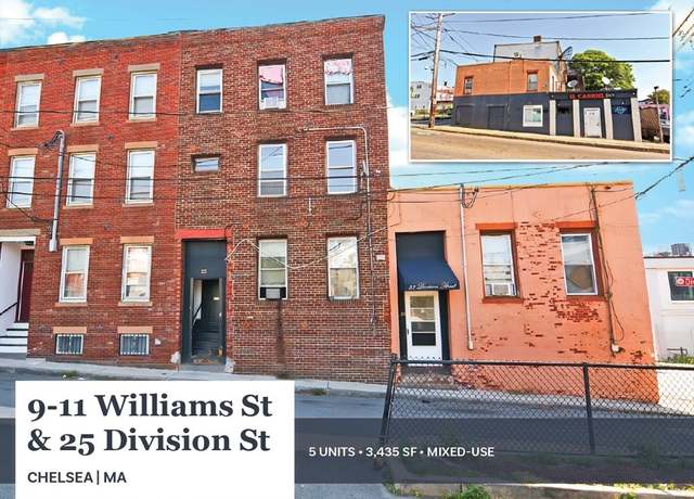 Property at 23-25 Division St, Chelsea, MA 02150, 8 beds, 5 baths