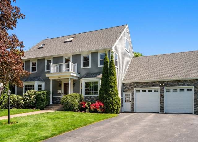 Property at 5 Lovett Rd, Newton, MA 02459, 5 beds, 4.5 baths