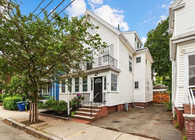 Property at 17 Perry St, Somerville, MA 02143, 3 beds, 2.5 baths
