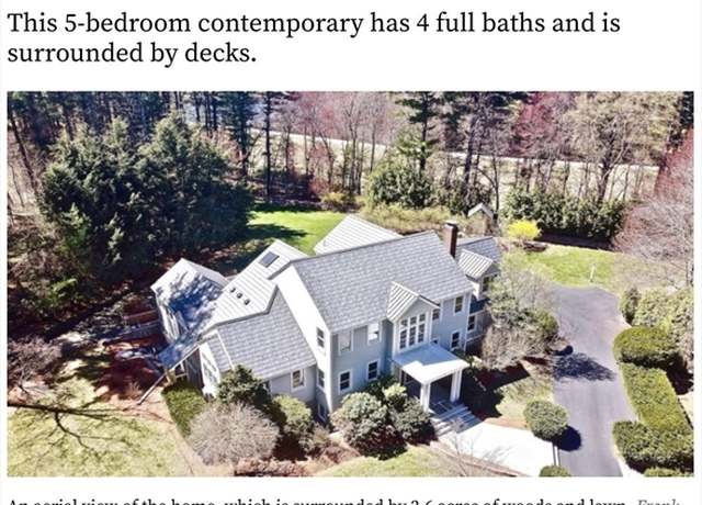 Property at 308 Harvard Rd, Stow, MA 01775, 5 beds, 4 baths