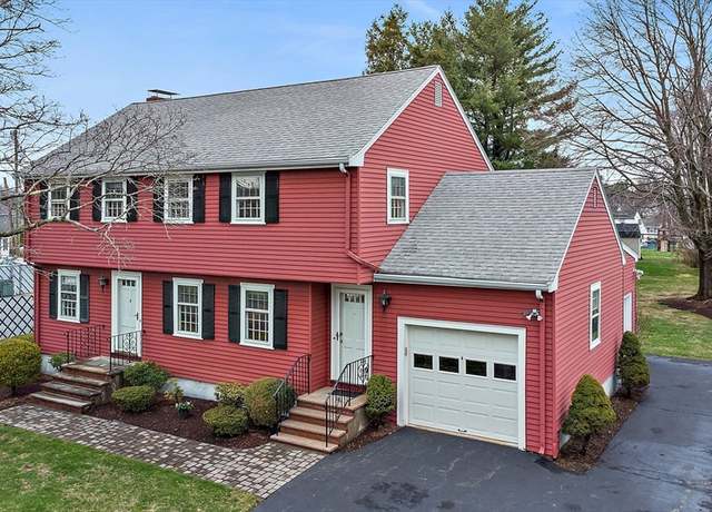 Property at 4 Canterbury Rd, Woburn, MA 01801, 4 beds, 2.5 baths