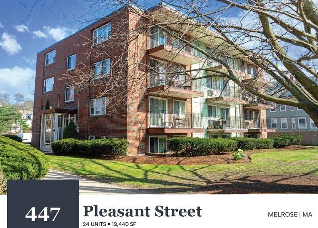Property at 447 Pleasant St, Melrose, MA 02176, 24 beds, 24 baths