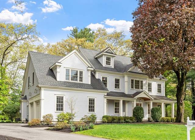 Property at 14 Flintlock Rd, Lexington, MA 02420, 5 beds, 4.5 baths