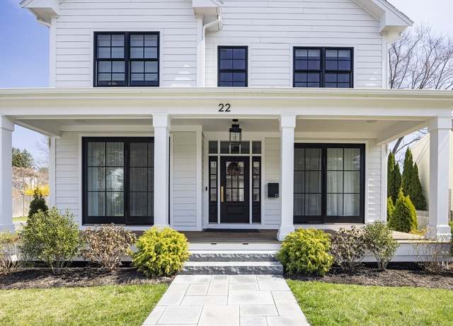 Property at 22 Eaton Rd, Needham, MA 02492, 5 beds, 6.5 baths
