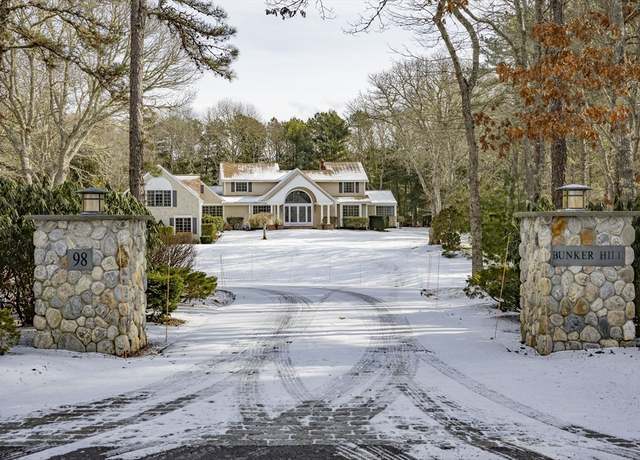 Property at 98 Bunker Hill Rd, Barnstable, MA 02655, 5 beds, 4.5 baths