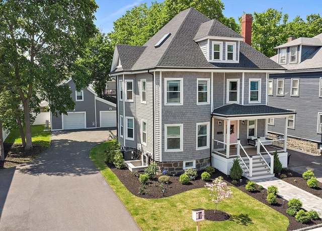 Property at 38 Thatcher St, Medford, MA 02155, 5 beds, 4.5 baths
