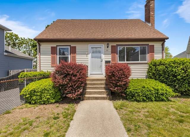 Property at 72 Turner St, Quincy, MA 02169, 3 beds, 2 baths