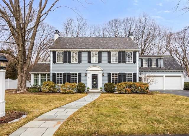 Property at 54 Fiske Rd, Wellesley, MA 02481, 4 beds, 3.5 baths