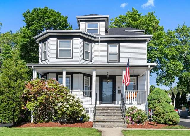 Property at 109 Washington St, Westwood, MA 02090, 3 beds, 2 baths