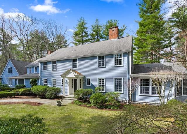 Property at 22 Chadwick Rd, Weston, MA 02493, 5 beds, 5 baths