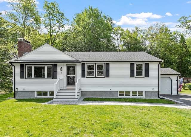 Property at 3 Hanson Rd, Wilmington, MA 01887, 3 beds, 2 baths
